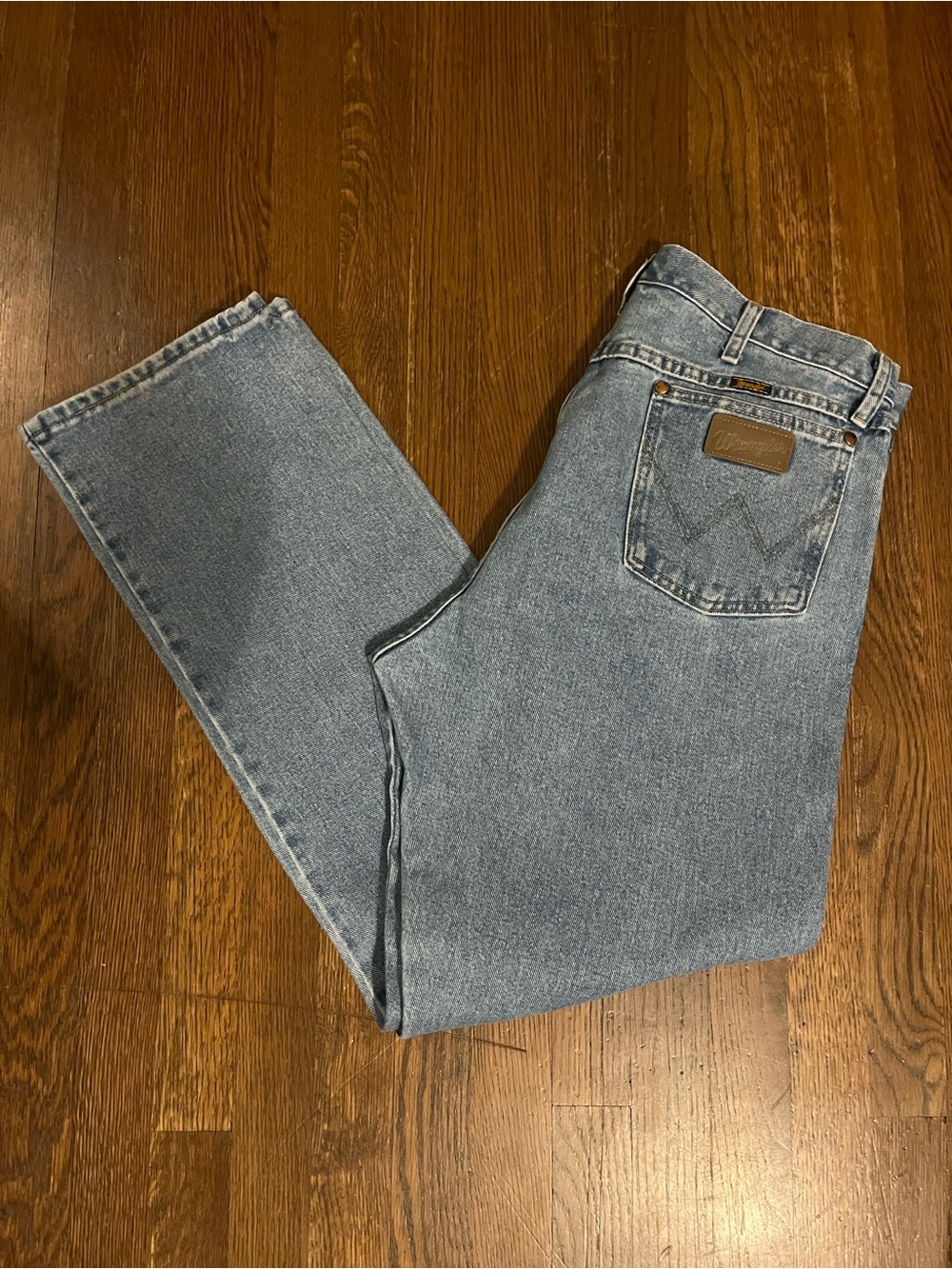 Wrangler Light Blue Straight Men's Jeans
